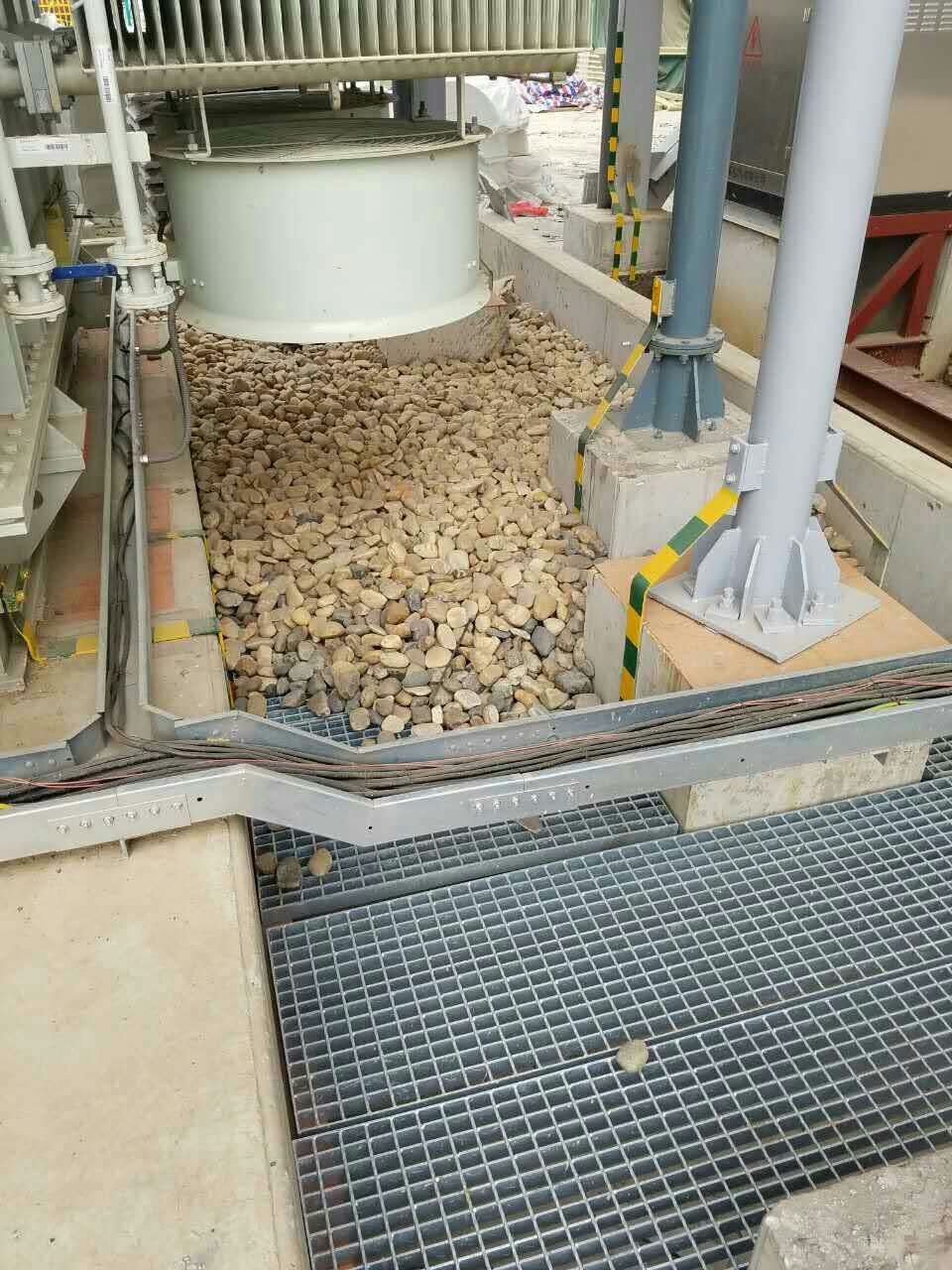 电厂用变压器鹅卵石外观检测